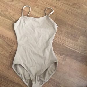 Capezio nude body suit
